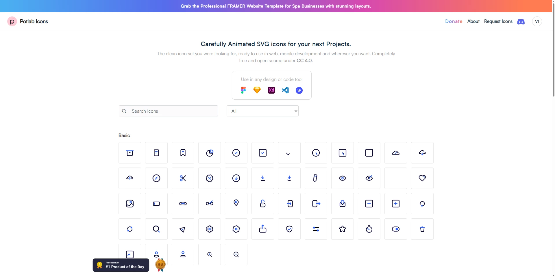 Potlab Icons